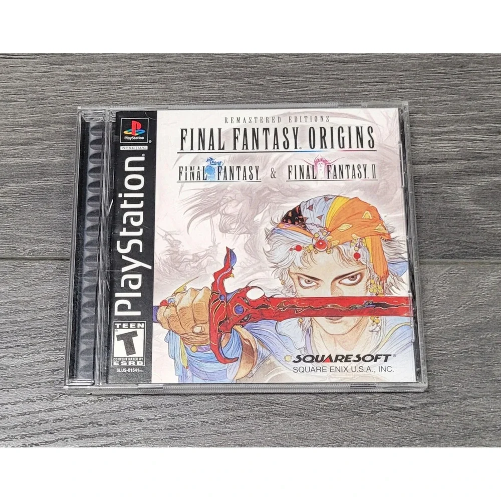 Final Fantasy Origins Remastered Editions Playstation PS1 Video Game
